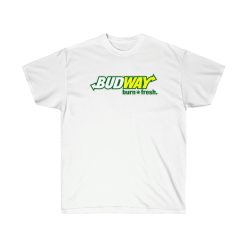 Budway Burn Fresh White Men T-Shirt - Image 3