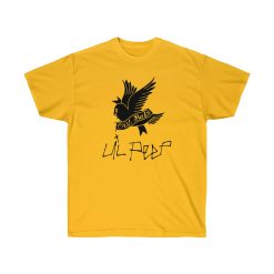 Crybaby Bird Black Men T-Shirt - Image 5