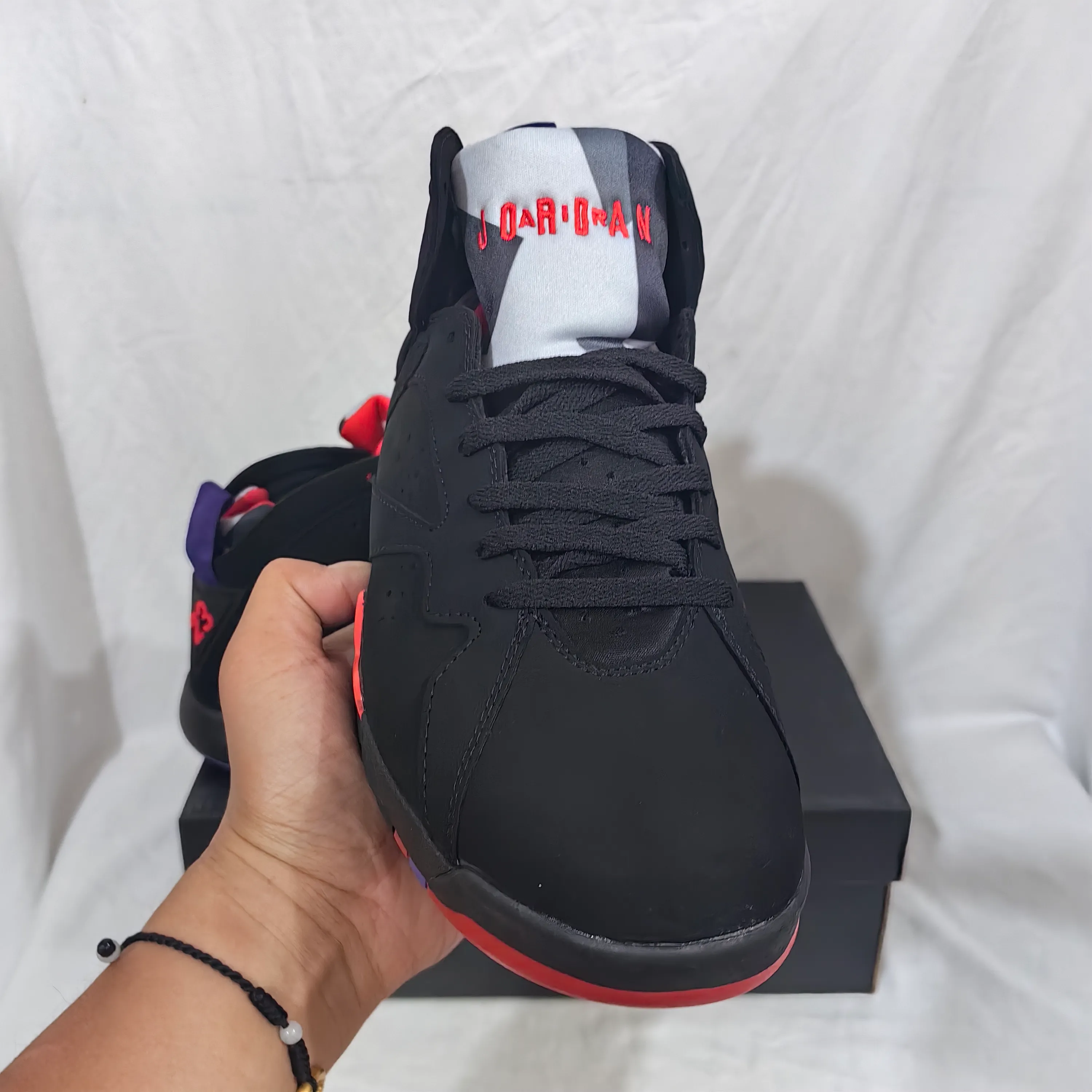 AJ 7 Retro "Raptor/ Charcoal" Shoes Sneakers - nk0005258 - Image 16