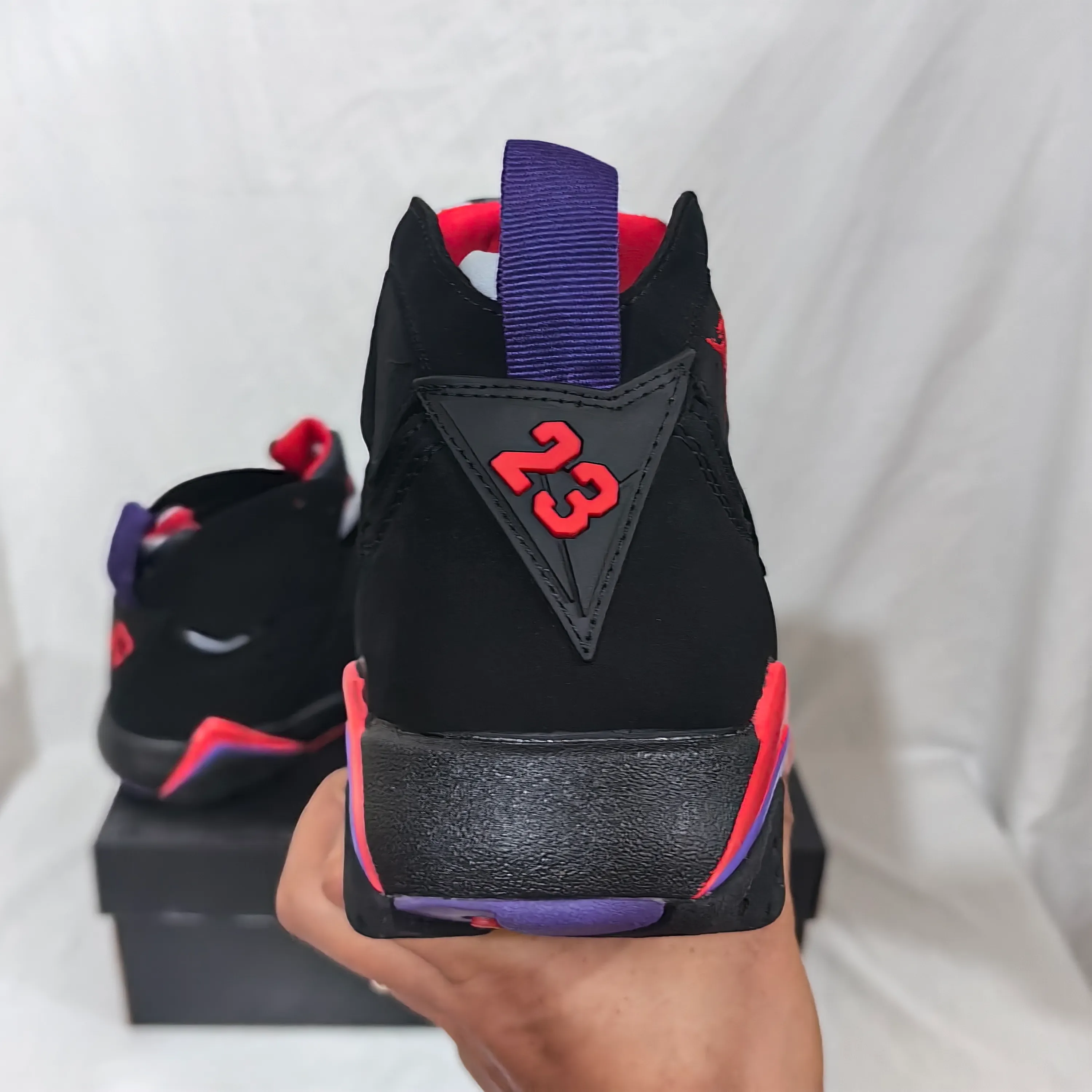 AJ 7 Retro "Raptor/ Charcoal" Shoes Sneakers - nk0005258 - Image 17