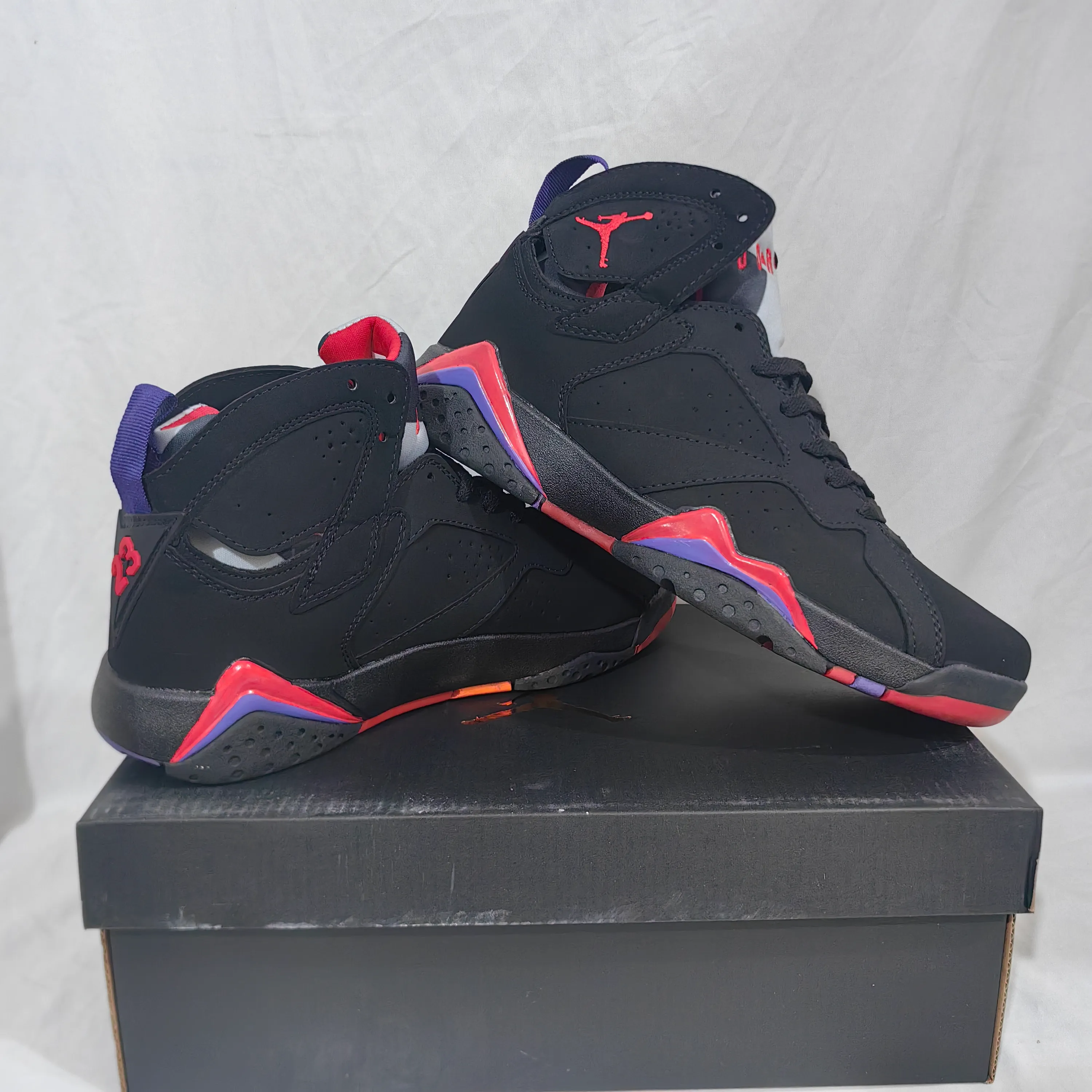 AJ 7 Retro "Raptor/ Charcoal" Shoes Sneakers - nk0005258 - Image 11
