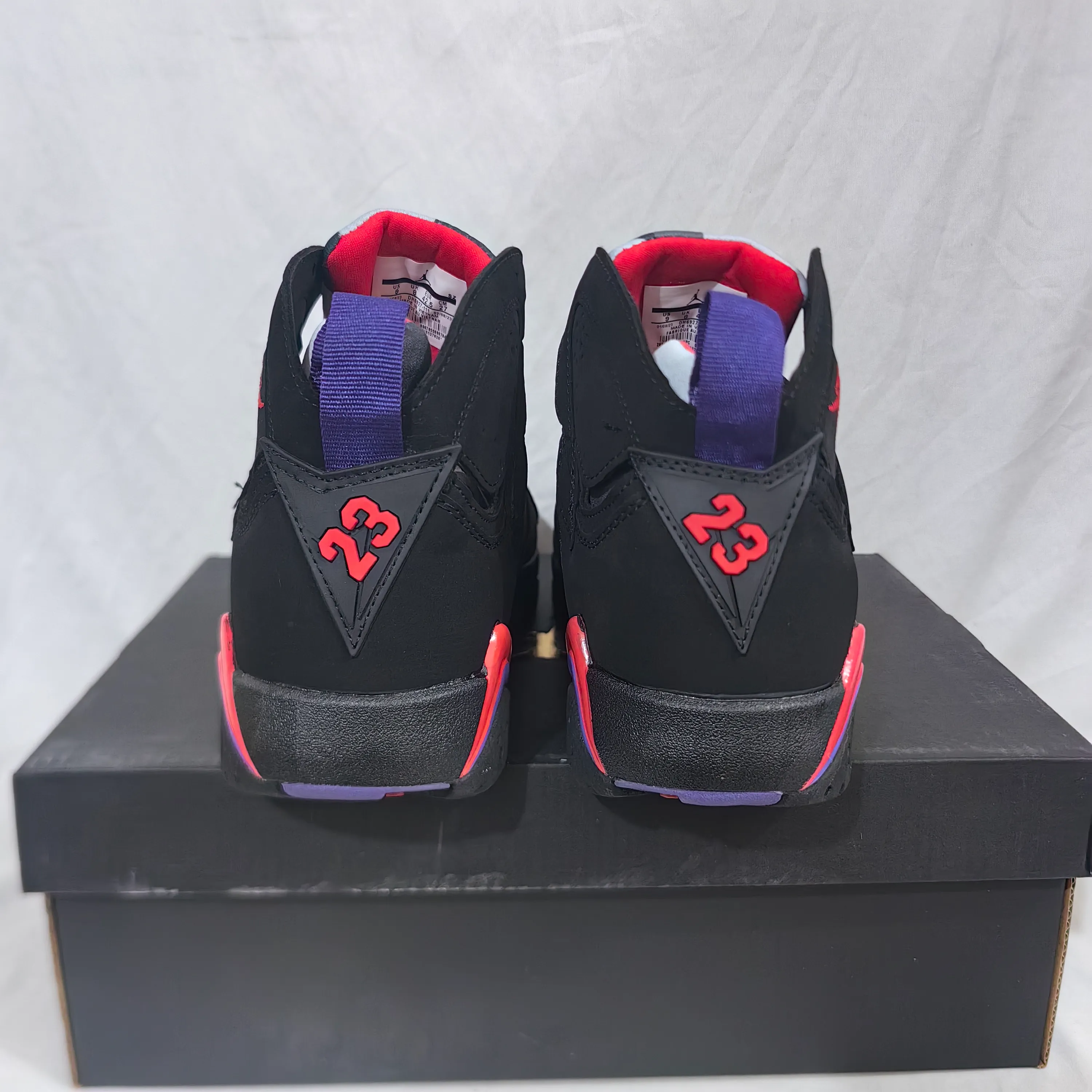 AJ 7 Retro "Raptor/ Charcoal" Shoes Sneakers - nk0005258 - Image 12