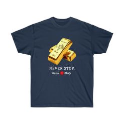 Rap Never Stop Hustle Daily Men T-Shirt - Image 5