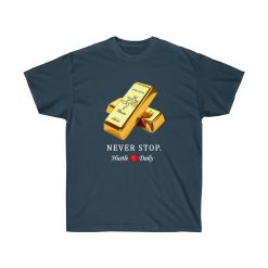 Rap Never Stop Hustle Daily Men T-Shirt - Image 4