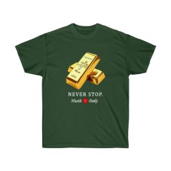 Rap Never Stop Hustle Daily Men T-Shirt - Image 2