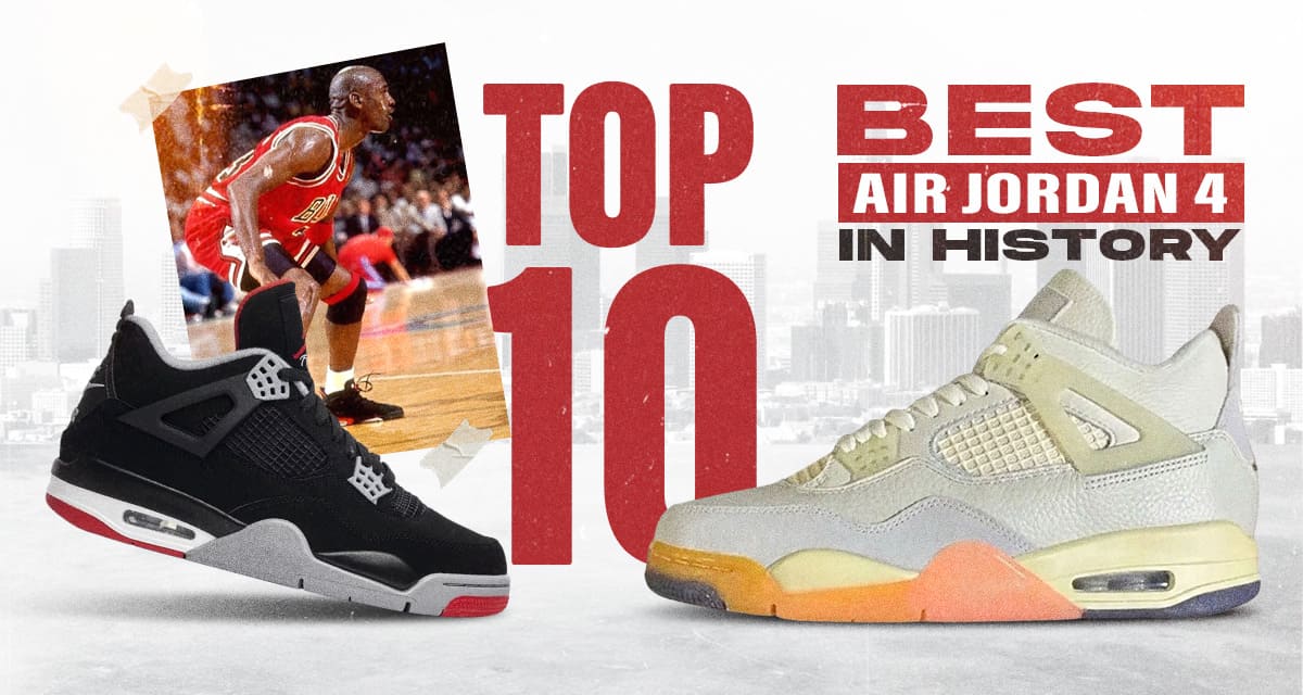 best air jordan 4s