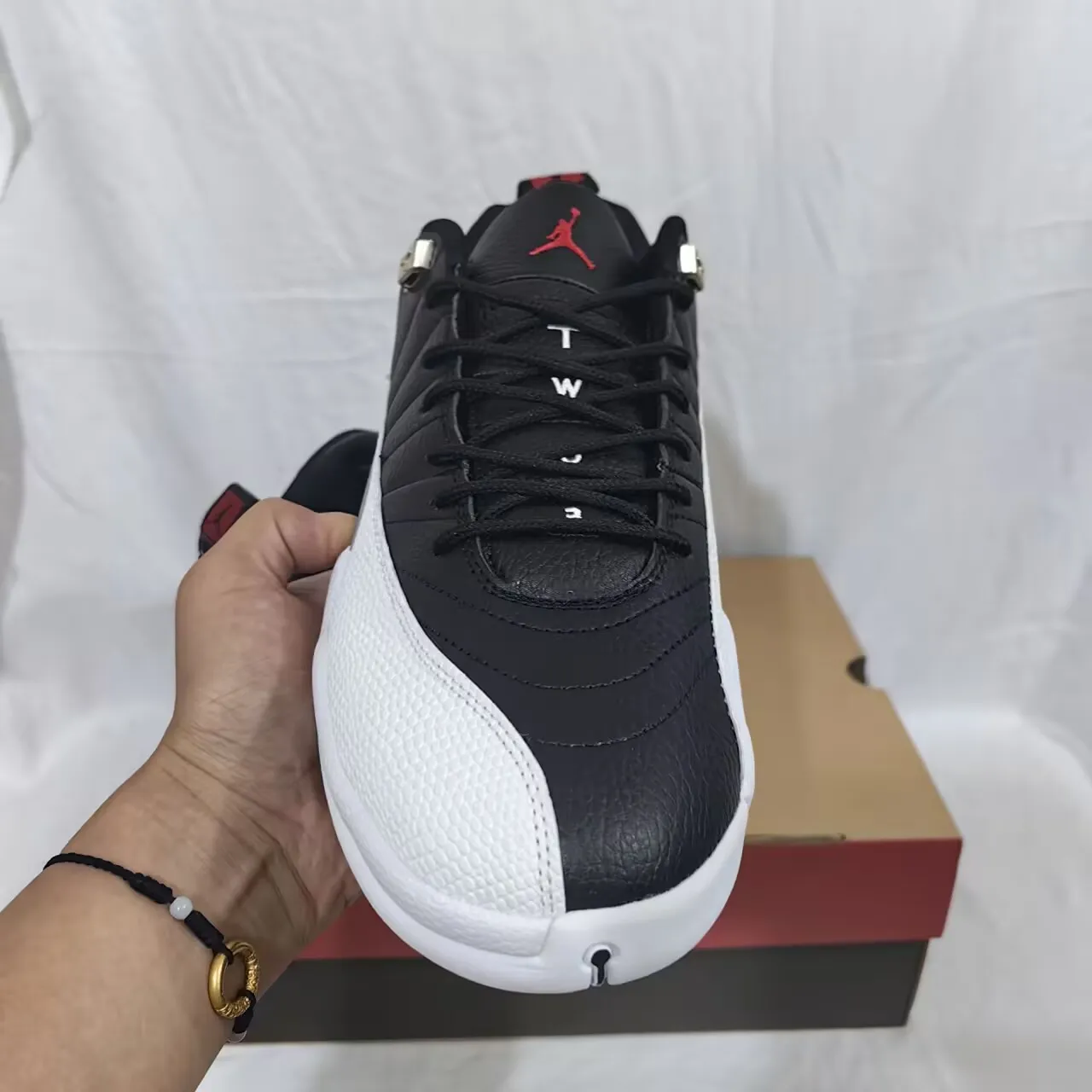 AJ 12 Retro Low 'Playoffs' Shoes Sneakers - nk0005291 - Image 5