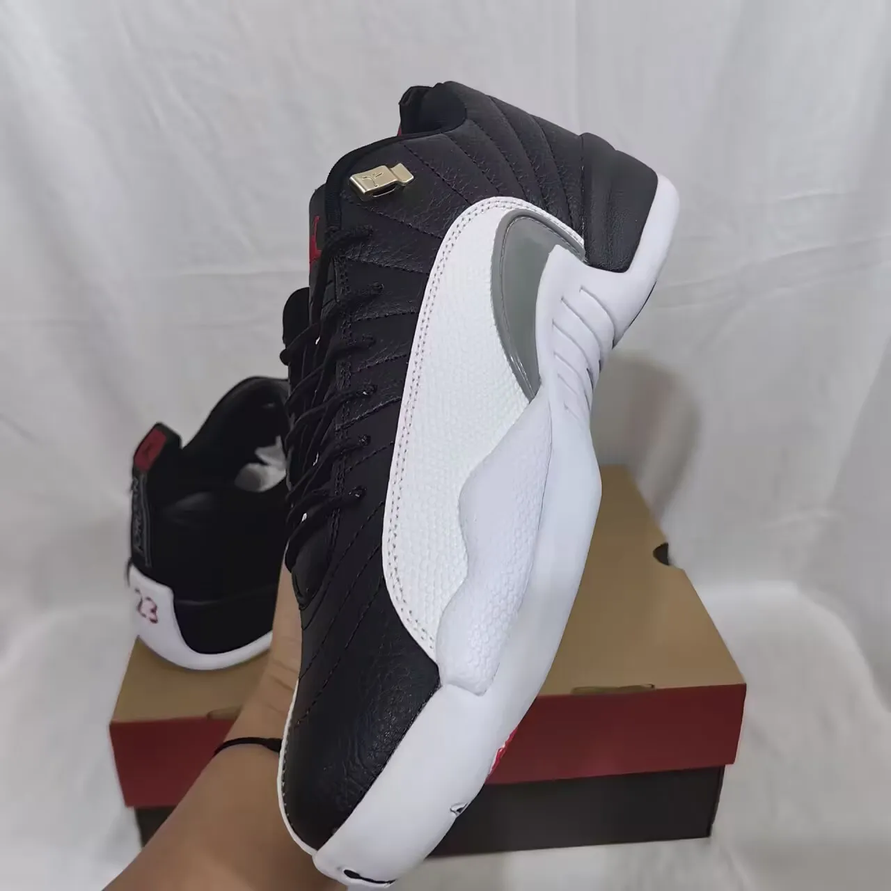 AJ 12 Retro Low 'Playoffs' Shoes Sneakers - nk0005291 - Image 6