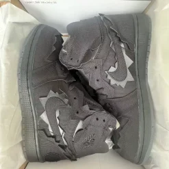 J Balvin x AJ 1 "Black" Shoes Sneakers – nk0005300 - Image 11