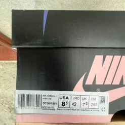 J Balvin x AJ 1 "Black" Shoes Sneakers – nk0005300 - Image 12