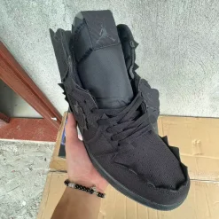 J Balvin x AJ 1 "Black" Shoes Sneakers – nk0005300 - Image 5