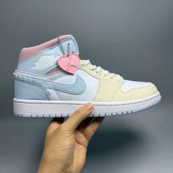 AJ 1 Mid SE Love Is In The Air/ Valentine's Day Shoes Sneakers – nk0005315 - Image 5