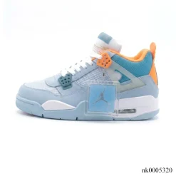 AJ 4 Blue Orange Shoes Sneakers - nk0005320 - Image 2