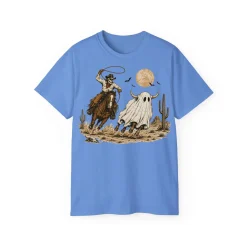 Halloween Cowboy T-Shirt - POD0001 - Image 5