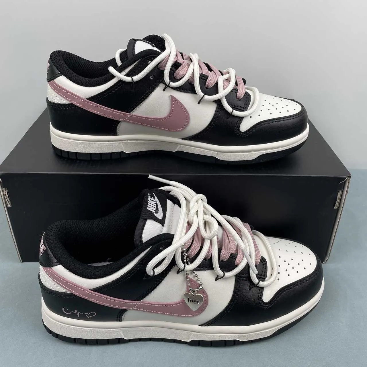 Dunk Low ‘Black Pink Deconstructed Gift’ Shoes Sneakers – nk0005381 - Image 18