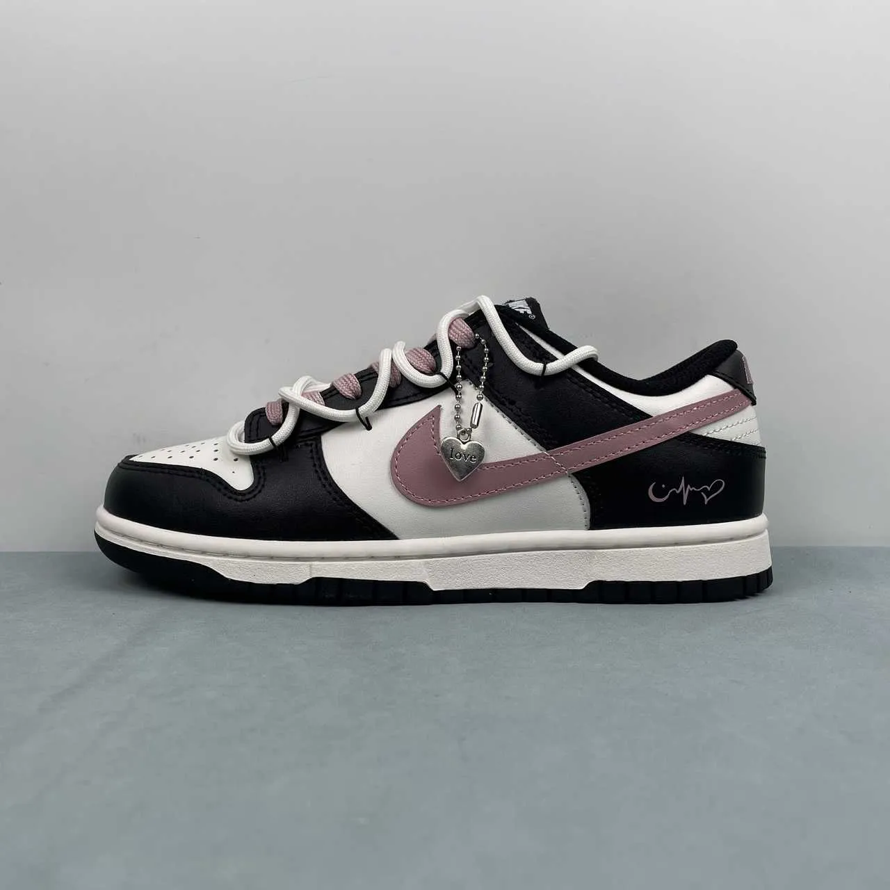 Dunk Low ‘Black Pink Deconstructed Gift’ Shoes Sneakers – nk0005381 - Image 3
