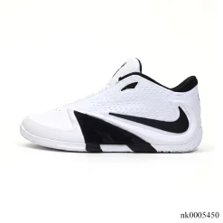 NK Ja 4 "Black Swoosh White" Shoes Sneakers - nk0005450 - Image 2