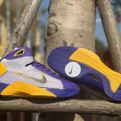 NK Hyperdunk 2008 Kobe Bryant "Lakers Home" Player Edition Shoes Sneakers - nk0005463 - Image 10