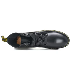 DM Molly Leather Platform Boots in Black Buttero Shoes Sneakers - nk0005494 - Image 6