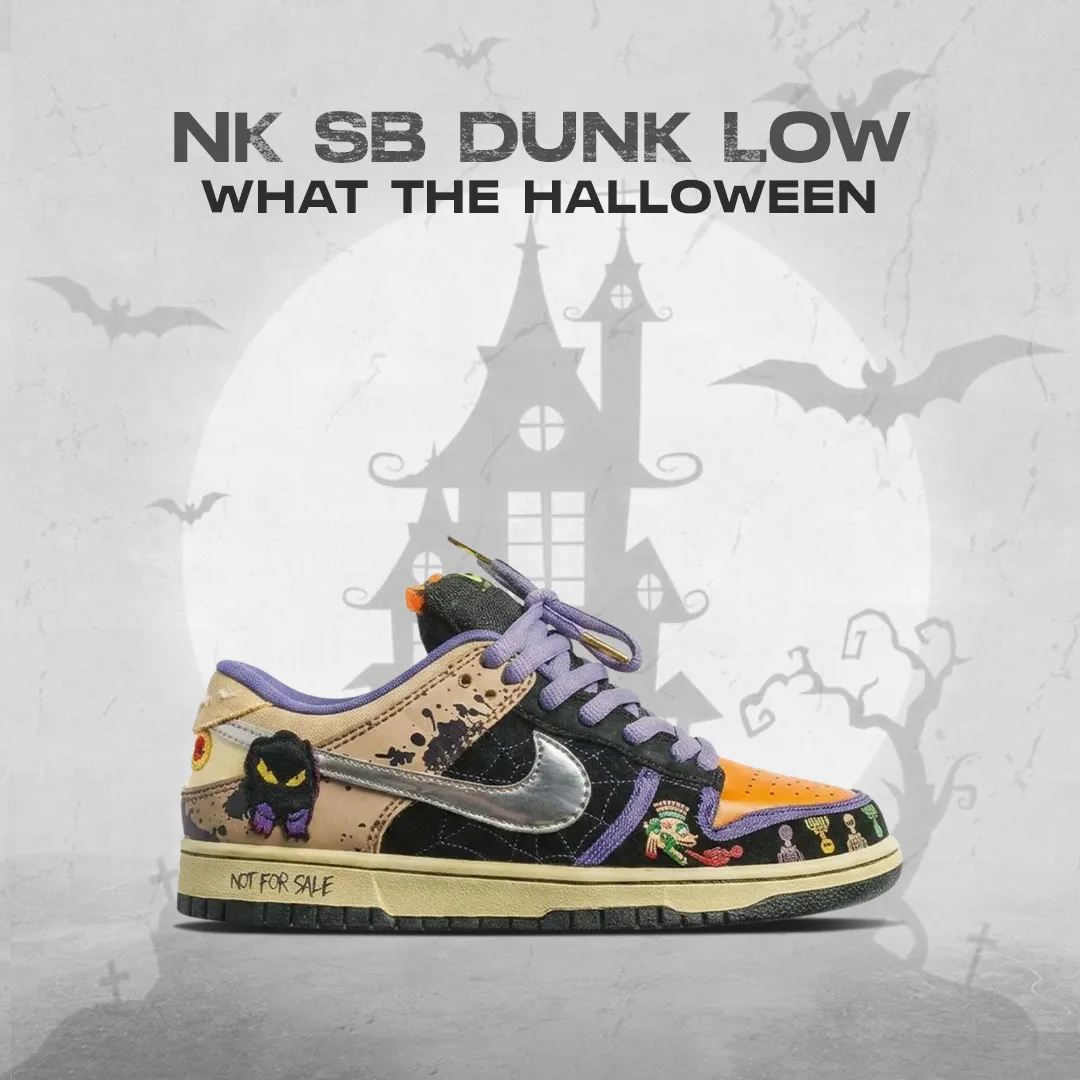 NK SB Dunk Low “What The Halloween”
