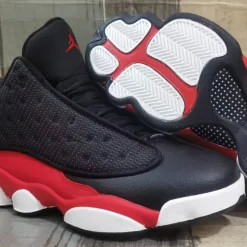 AJ 13 Black Red White PE Shoes Sneakers - nk0005494 - Image 3