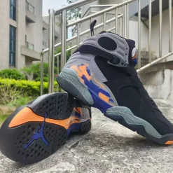 AJ 8 Retro 'Phoenix Suns' Shoes Sneakers – nk0005500 - Image 4