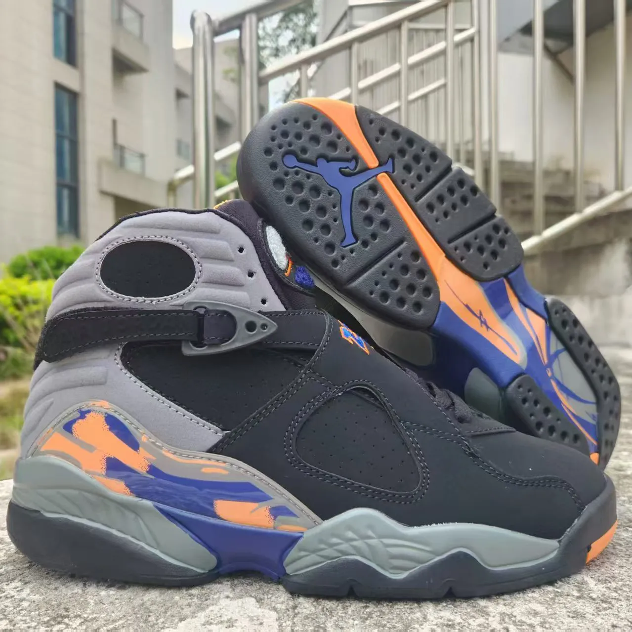 AJ 8 Retro 'Phoenix Suns' Shoes Sneakers – nk0005500 - Image 6