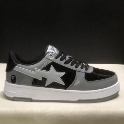 Bapesta #1 M1 'Grey' Shoes Sneakers - nk0005523 - Image 3