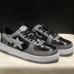 Bapesta #1 M1 'Grey' Shoes Sneakers - nk0005523 - Image 5
