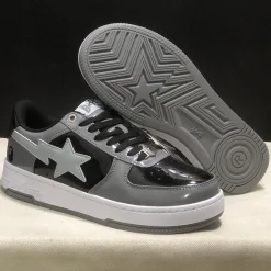 Bapesta #1 M1 'Grey' Shoes Sneakers - nk0005523 - Image 6