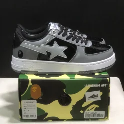 Bapesta #1 M1 'Grey' Shoes Sneakers - nk0005523 - Image 9