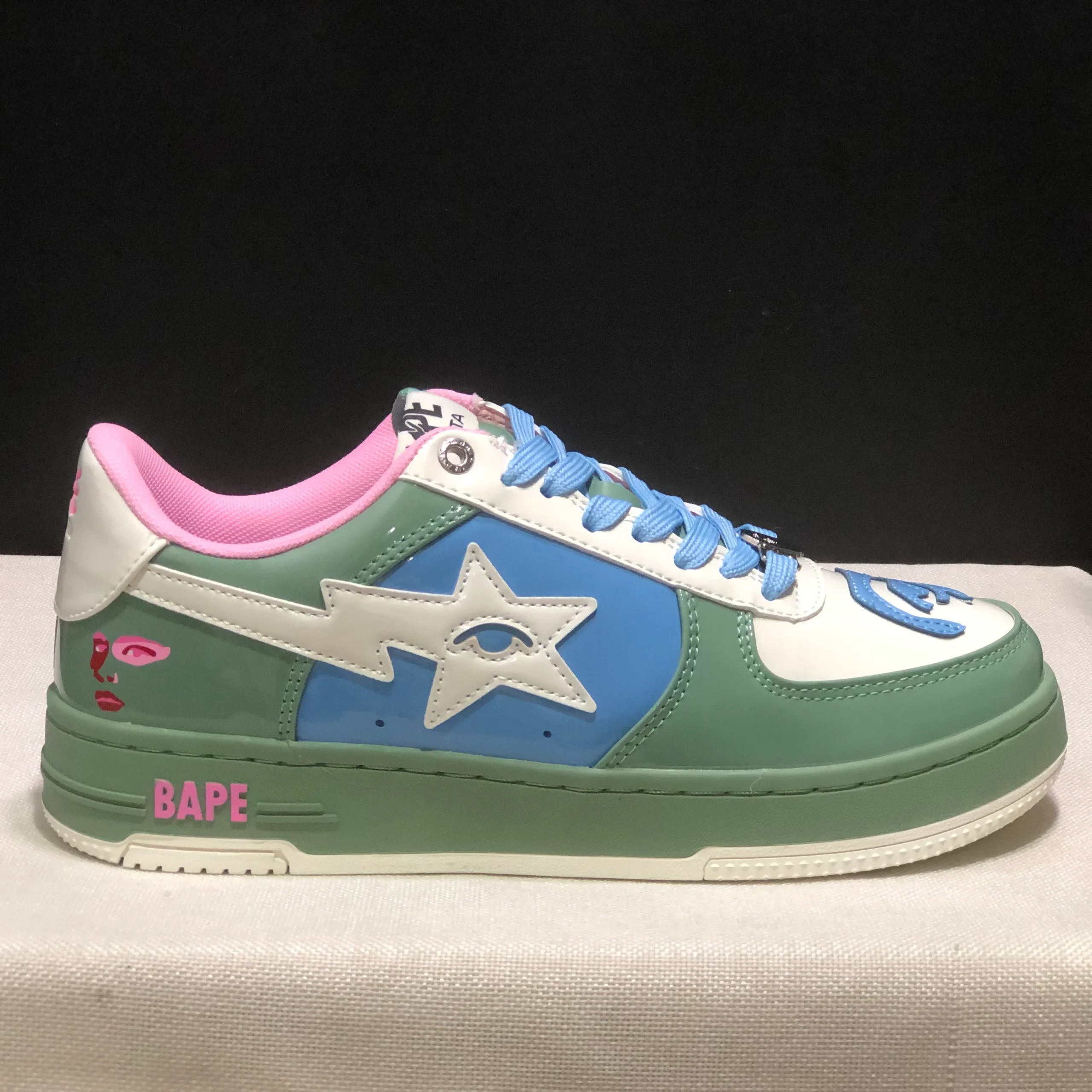 KidSuper x Bapesta 'Multi-Color' Shoes Sneakers - nk0005524 - Image 3
