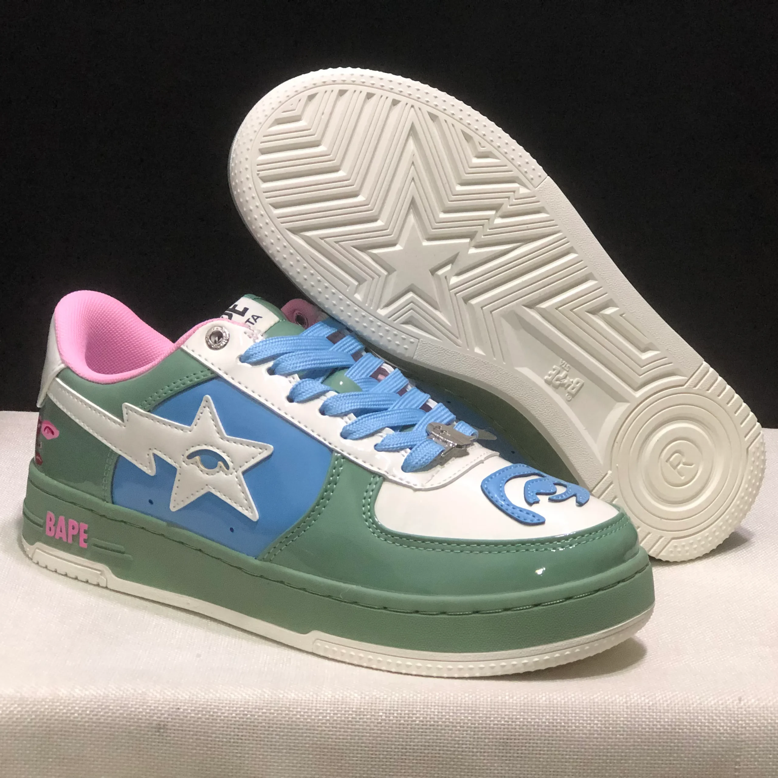 KidSuper x Bapesta 'Multi-Color' Shoes Sneakers - nk0005524 - Image 6