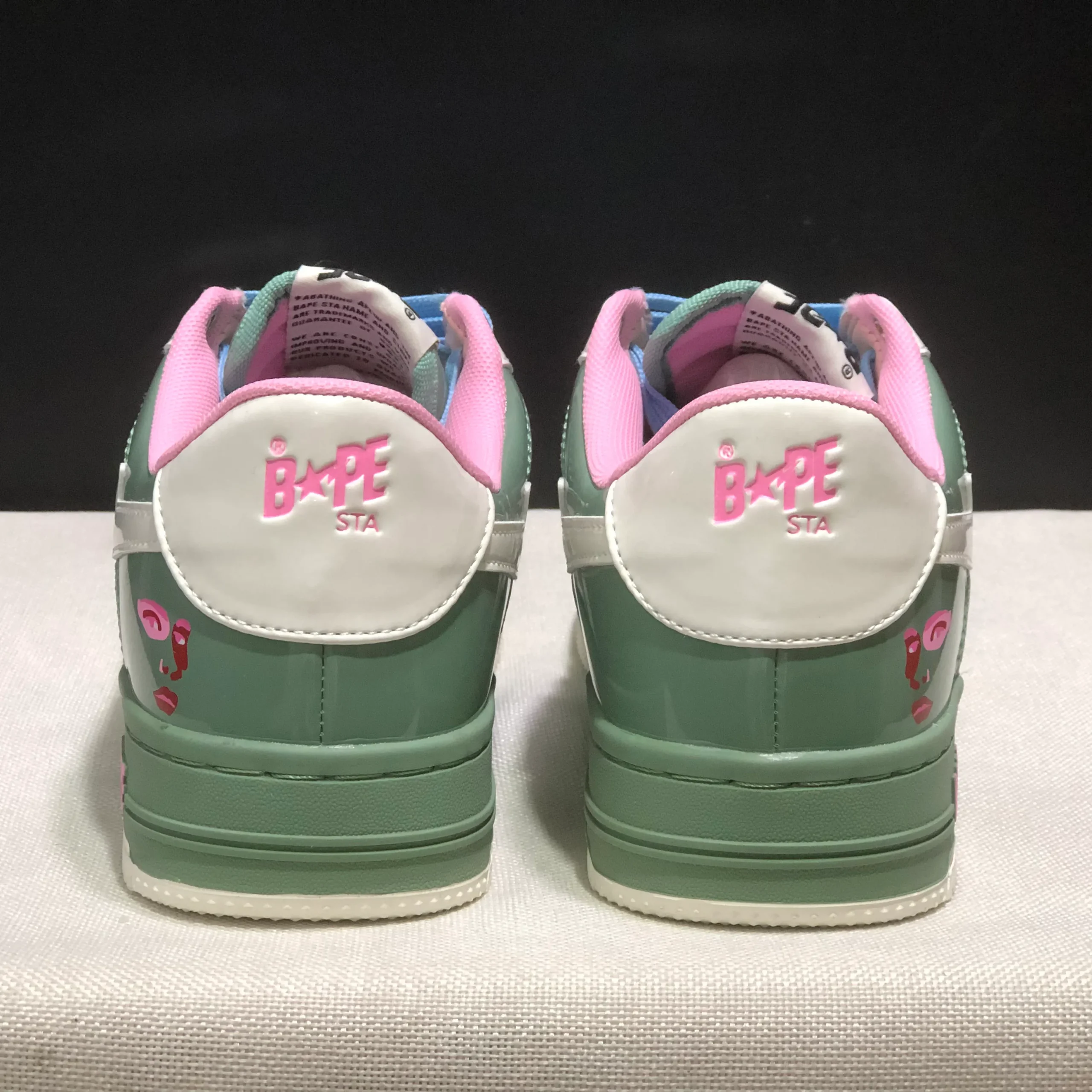 KidSuper x Bapesta 'Multi-Color' Shoes Sneakers - nk0005524 - Image 8