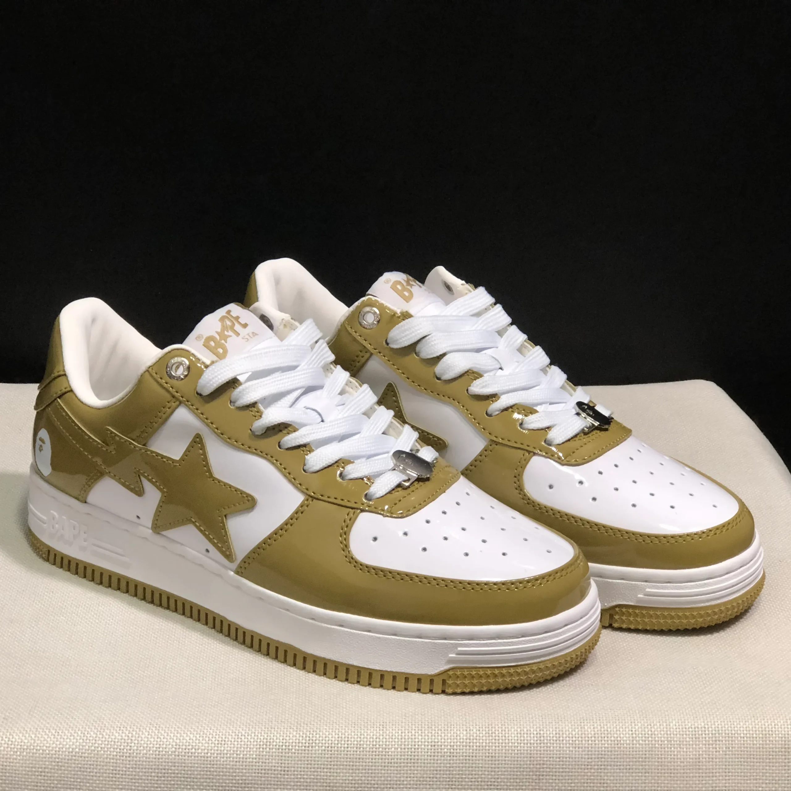 Wmns Bapesta #5 'Beige' Shoes Sneakers - nk0005525 - Image 10