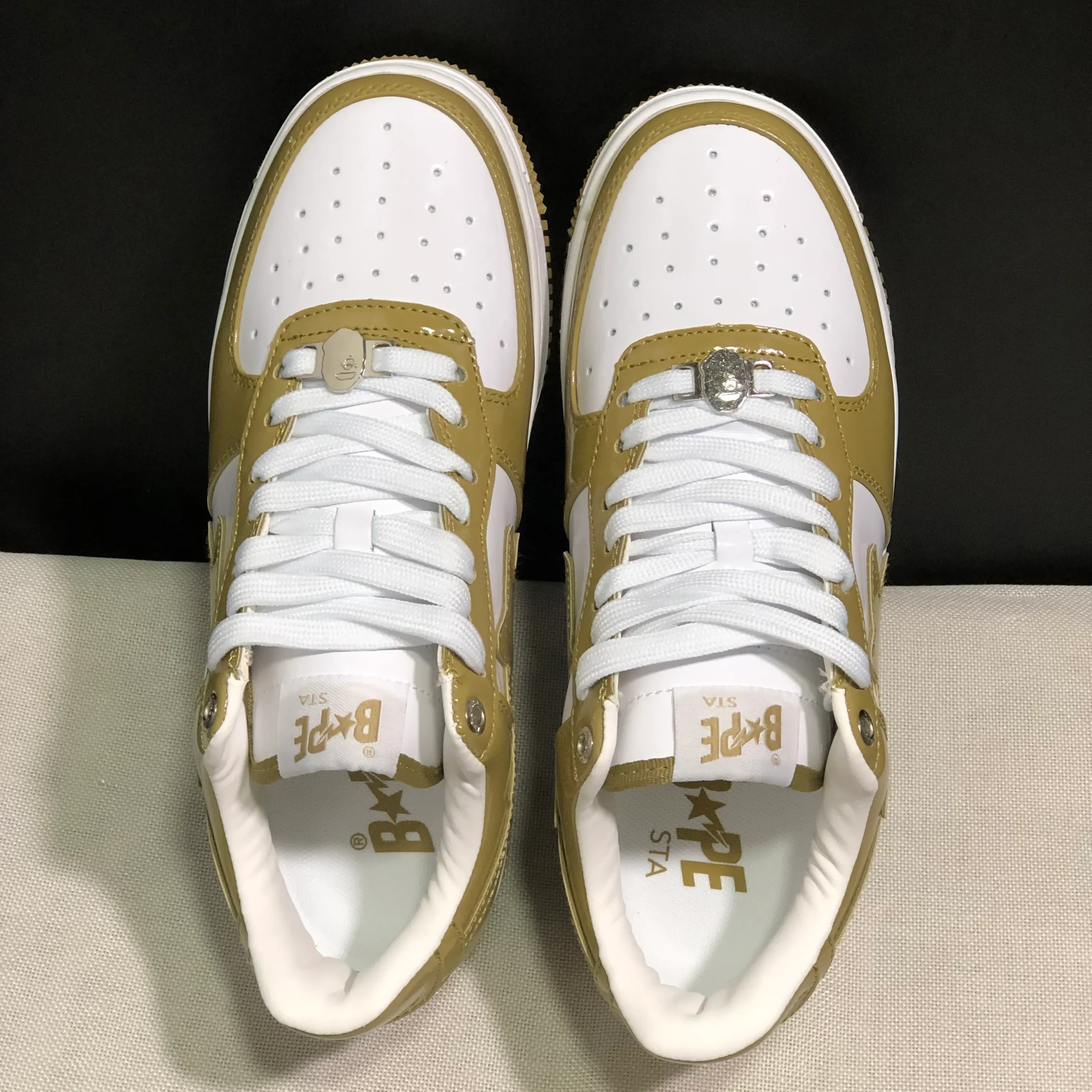 Wmns Bapesta #5 'Beige' Shoes Sneakers - nk0005525 - Image 8