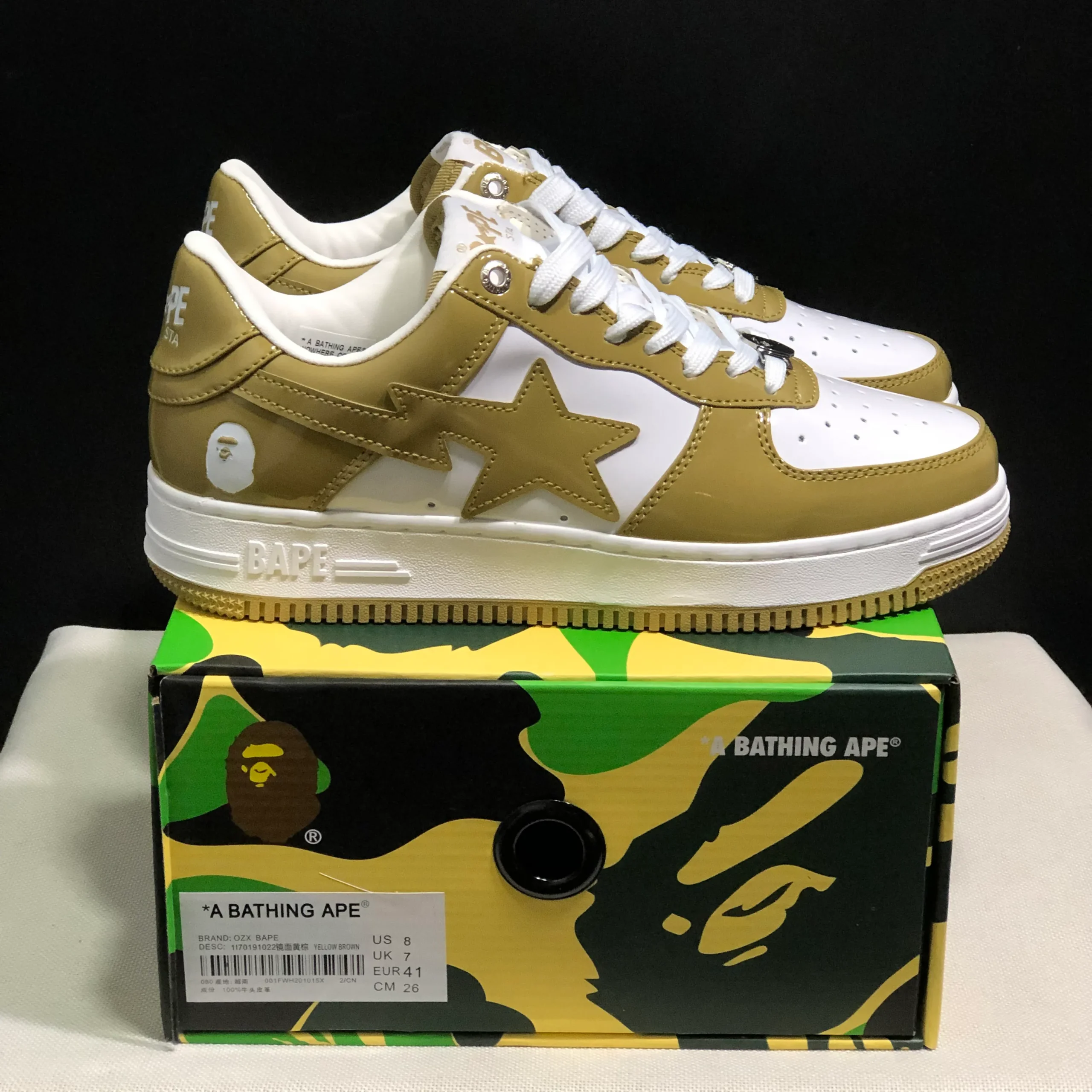 Wmns Bapesta #5 'Beige' Shoes Sneakers - nk0005525 - Image 6