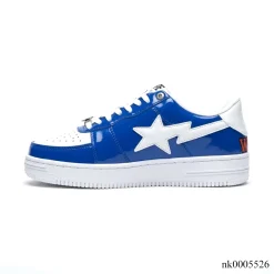 Bapesta Low M1 'Shark Face - Blue' Shoes Sneakers - nk0005526 - Image 2