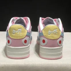 Bapesta Low M1 'Shark Face - Pink' Shoes Sneakers - nk0005527 - Image 8