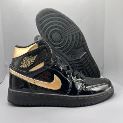 AJ 1 Retro High OG "Black Metallic Gold" Shoes Sneakers – nk0005530 - Image 6